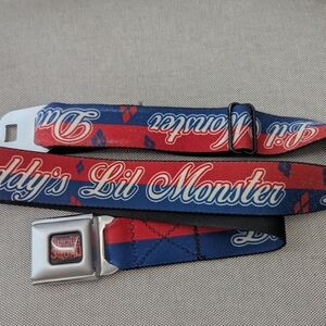 Suicide Squad Harley Quinn Daddy's Little Monster Car seat Belt Buckle